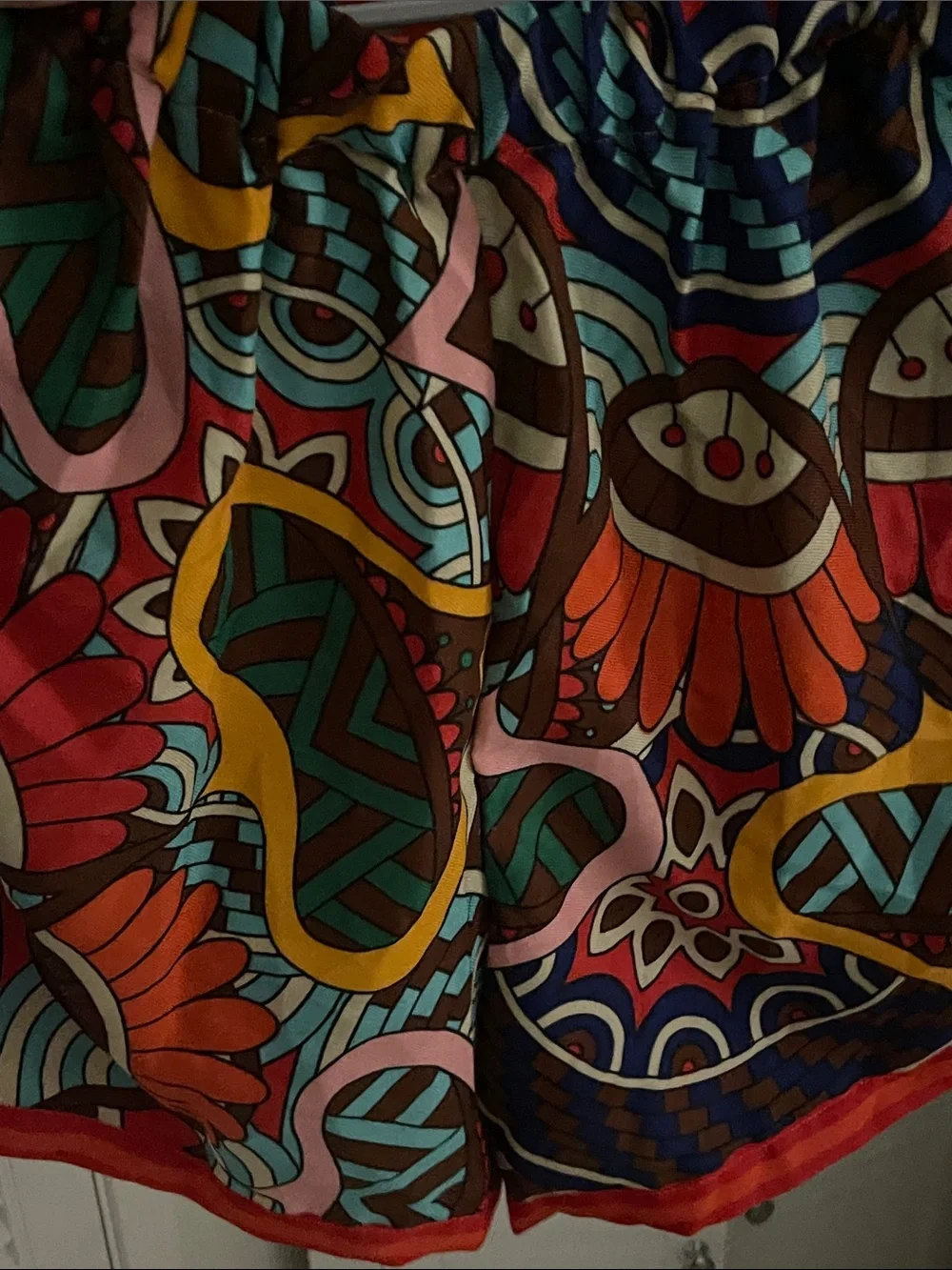Vibrant Multicolor Printed Two-Piece Set